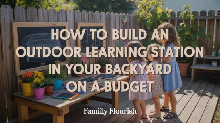budget friendly outdoor learning