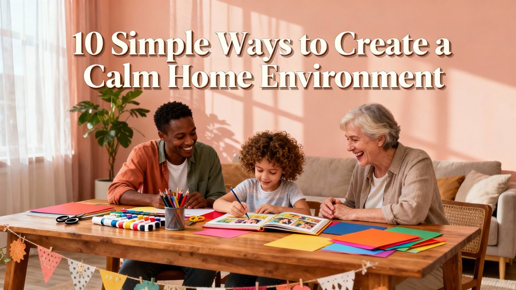 calm home environment tips