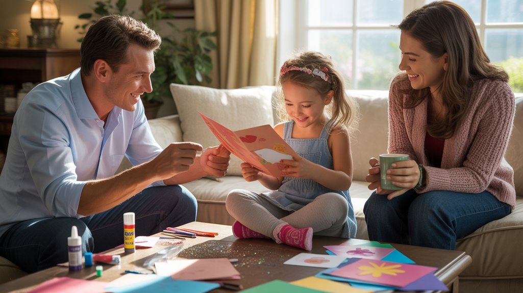 crafting family bonds together