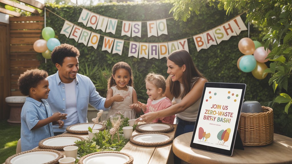 digital invitations for sustainability