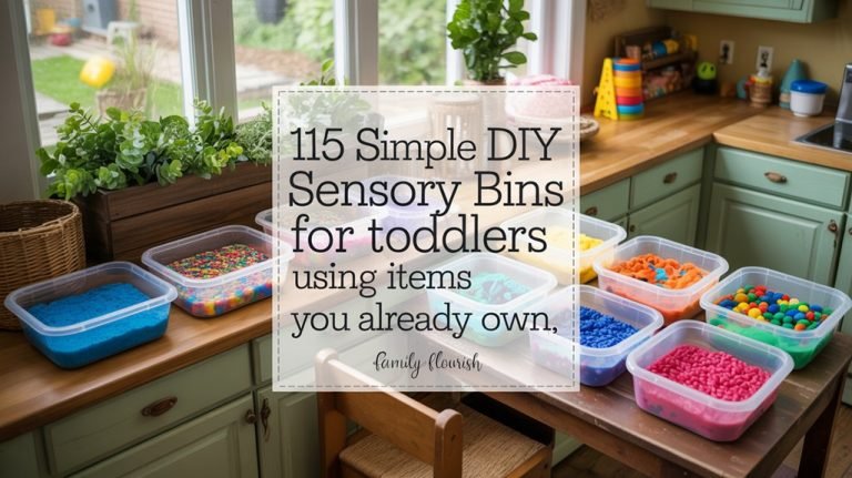 diy sensory bins ideas