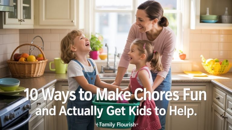 engaging kids in chores