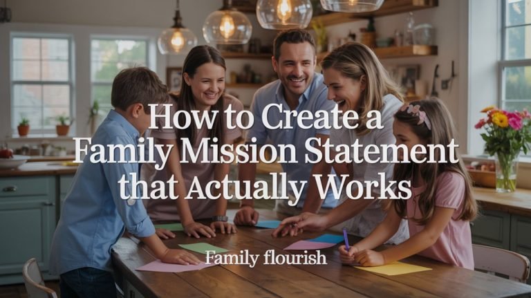 family mission statement creation