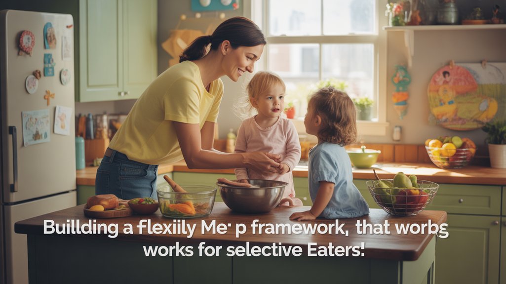 flexible kid friendly meal framework