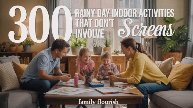rainy day indoor fun
