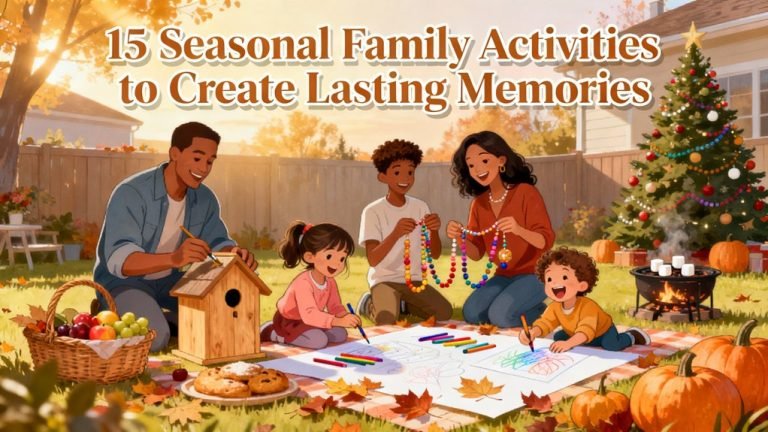 seasonal family memory making activities
