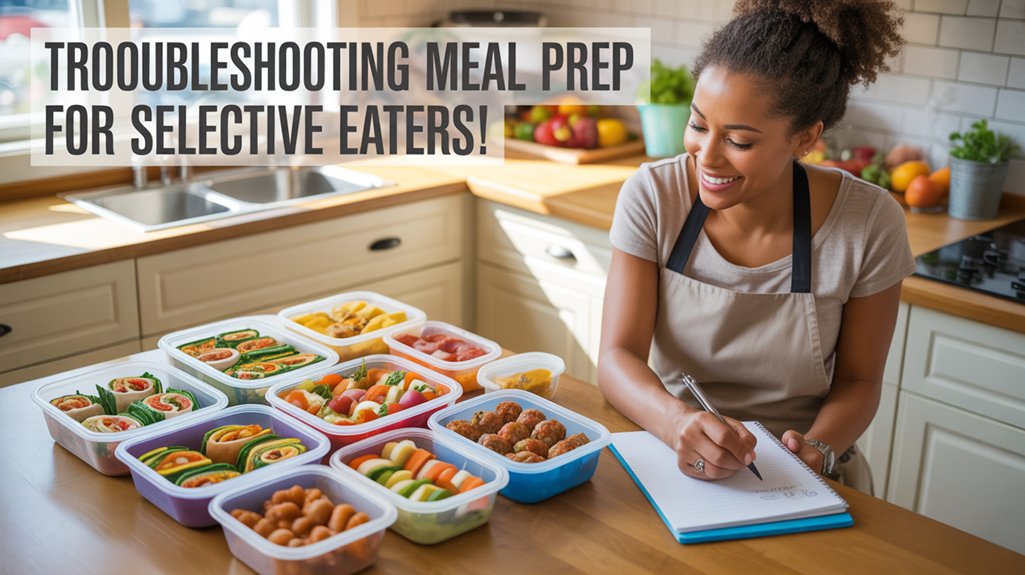 selective eaters meal prep challenges