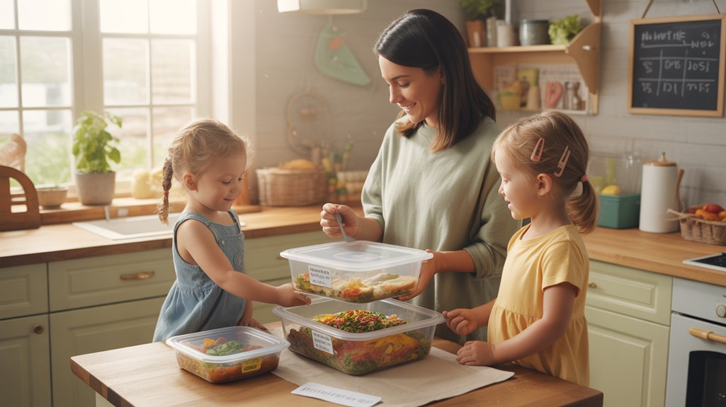 storing reheating serving safely