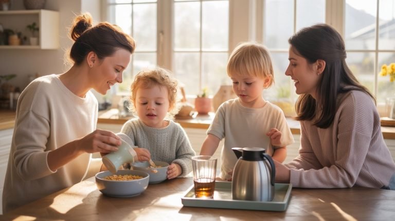 stress free morning routine for busy families