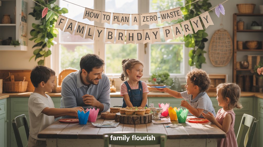 sustainable family celebration ideas