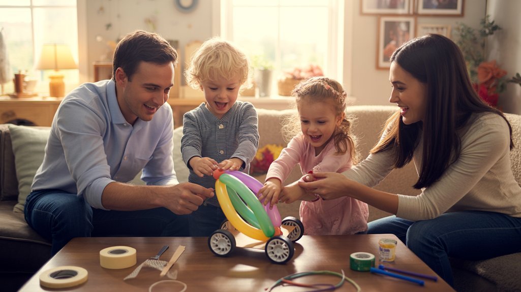 balloon car physics experiment