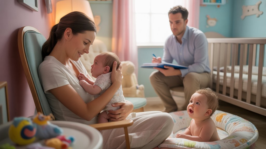 crying patterns and emotional responses