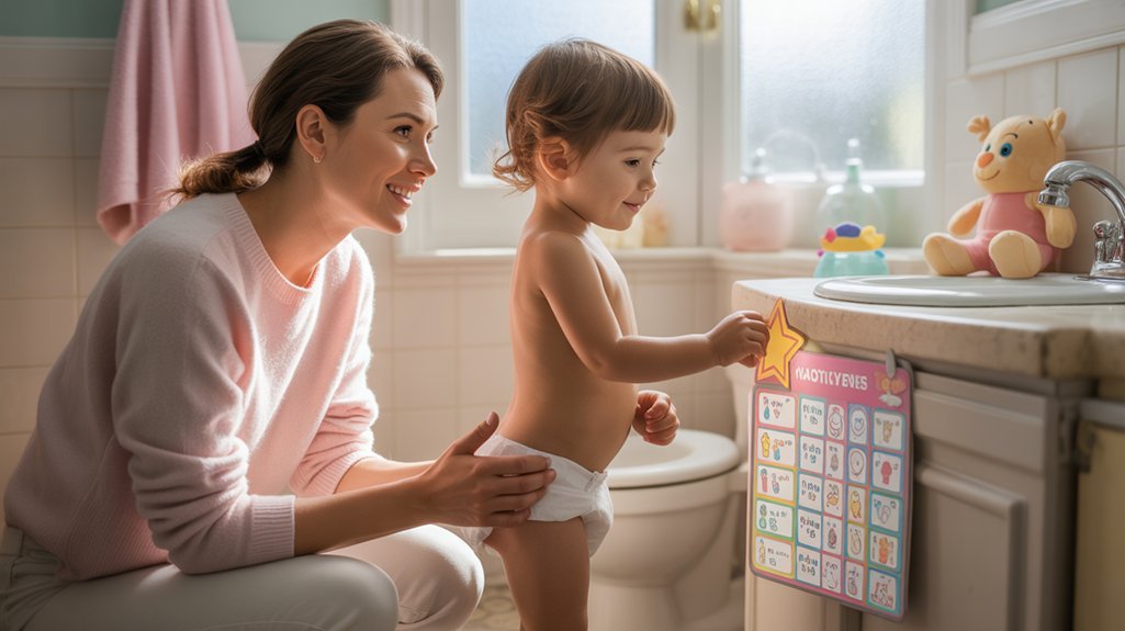 positive reinforcement for potty training