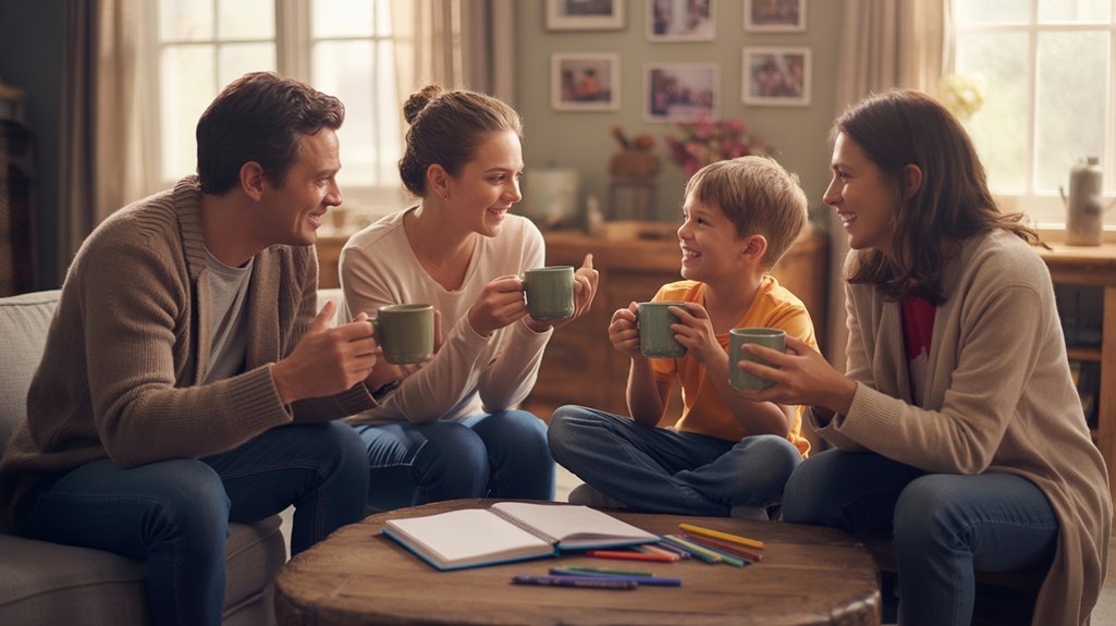 structured family communication sessions