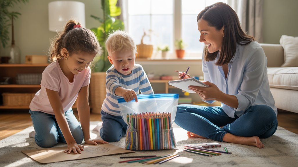 water filled bag experiment