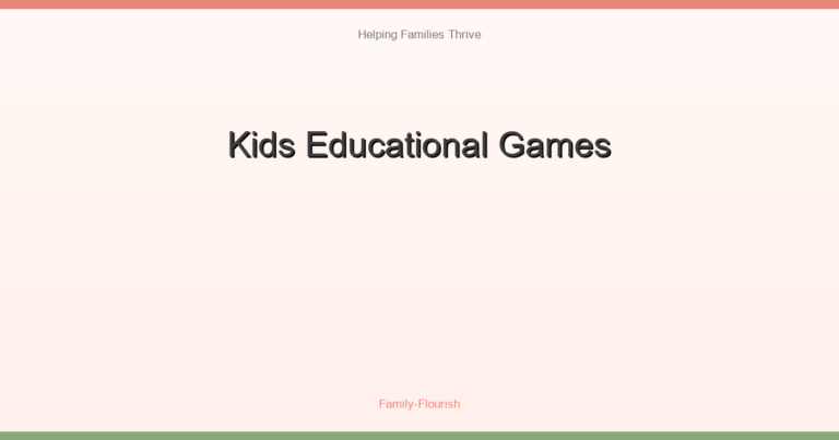 Kids Educational Games