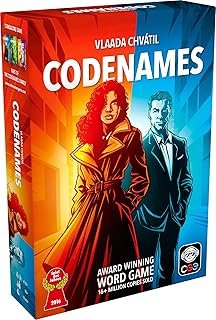 CGE Codenames Board Game (2nd Edition) The Top Secret Word Association Party Gam
