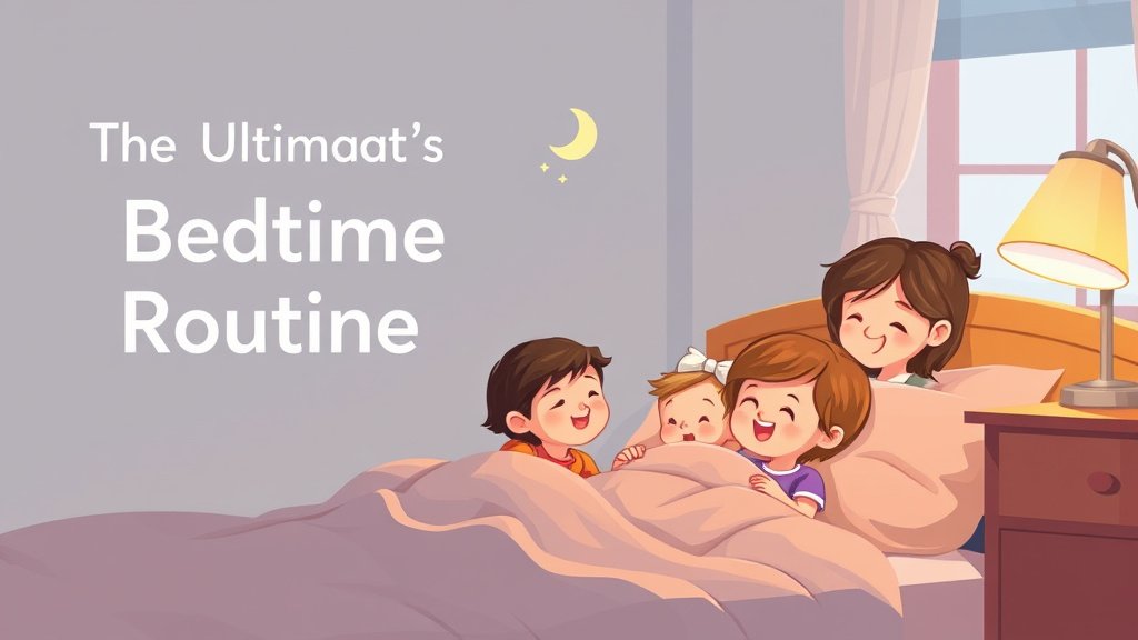 The Ultimate Guide to Bedtime Routine Children in 2025 concept