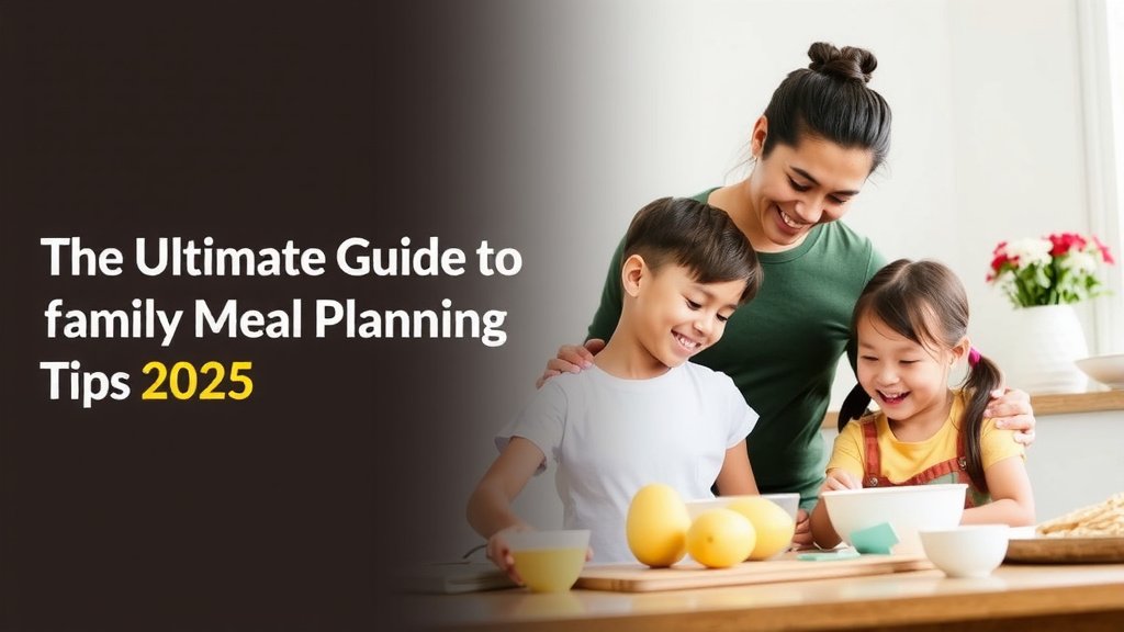 The Ultimate Guide to Family Meal Planning Tips in 2025 summary
