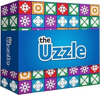The Uzzle 3.0 Board Game, Family Board Games for Children & Adults, Block Puzzle Games for Ages 4+