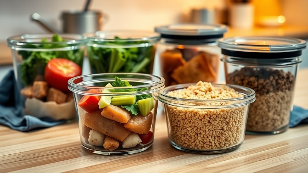 efficient sunday meal prep