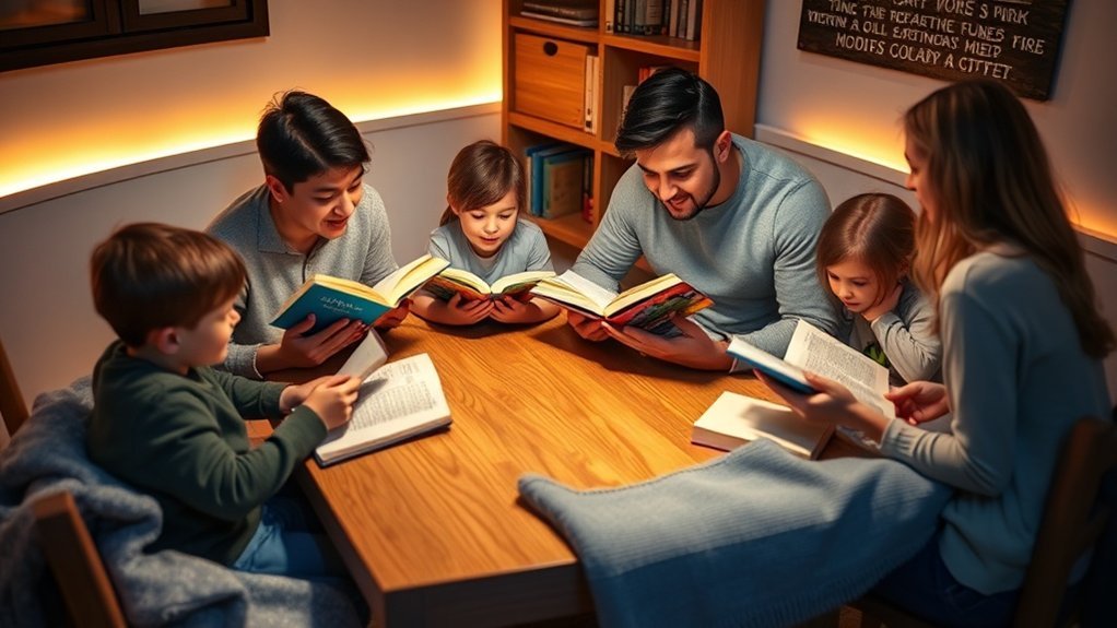 family book club fun