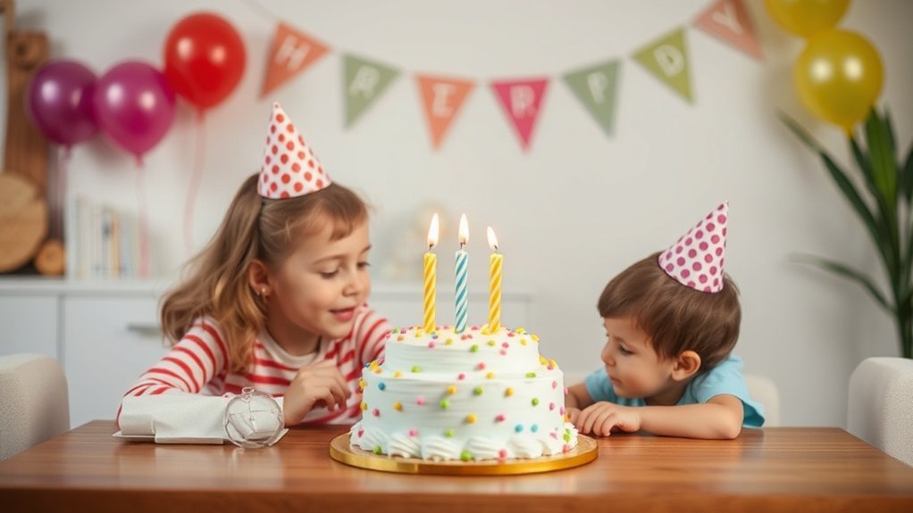 simple joyful half birthday celebrations