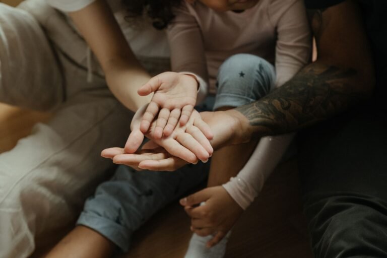 A bright lifestyle photo depicting small daily rituals strengthen family connection.