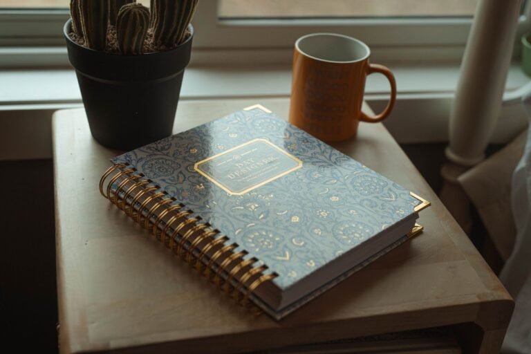 A bright lifestyle photo depicting family flourish planner simplifies daily routine.