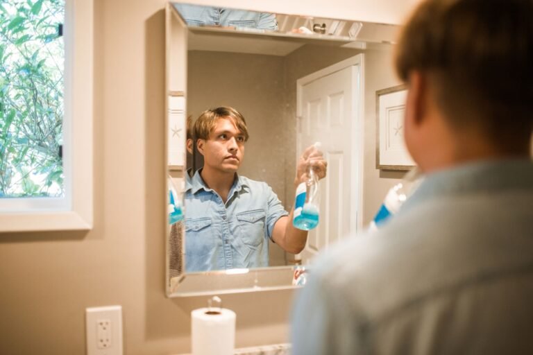 A bright lifestyle photo depicting real cost diy cleaners budget minded families.