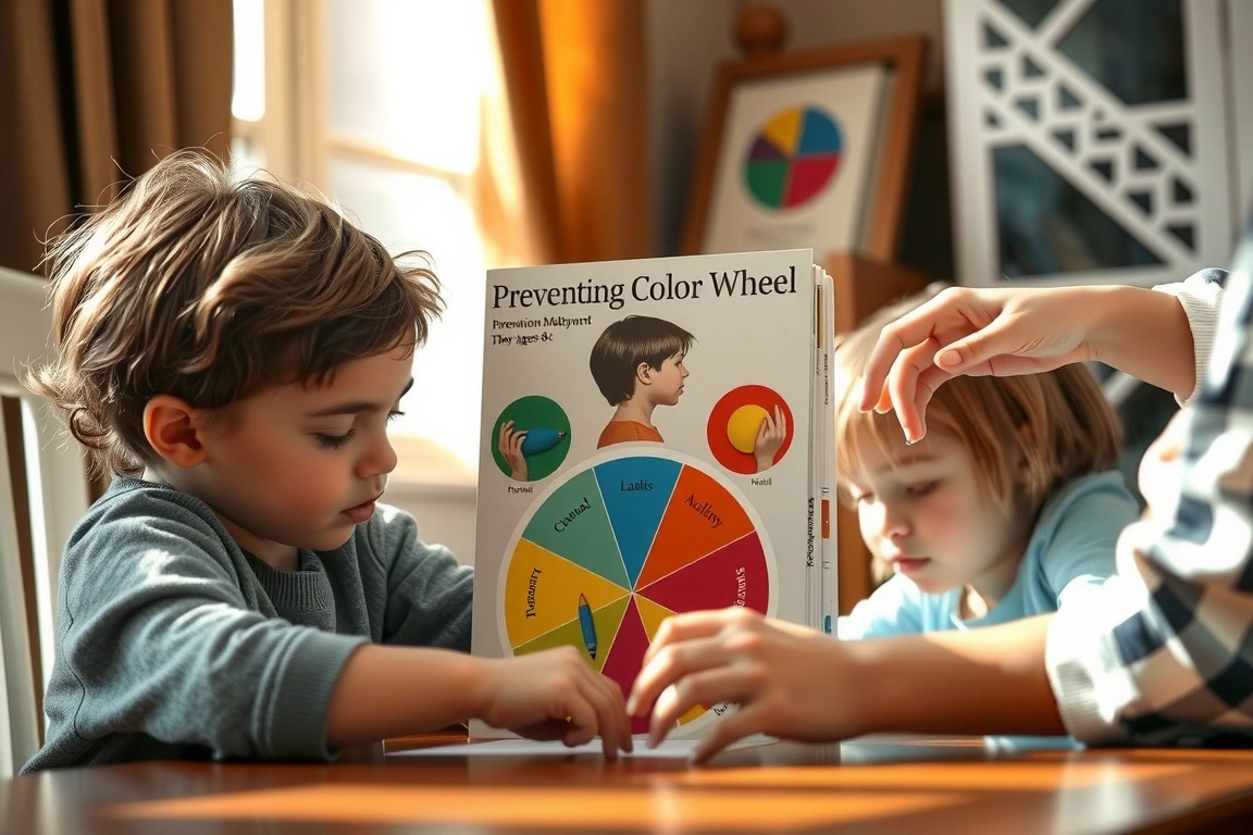 The Emotion Color Wheel for Preventing Meltdowns Before They Start (Ages 3–8) — 5 Child Psychologists Share Their Top Strategies for Managing Sibling