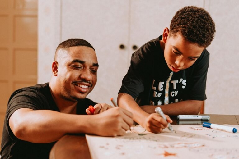 A bright lifestyle photo depicting 5 family habits that transform chaos into connection inspired.