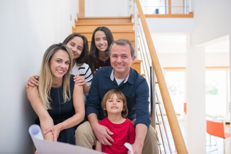 A bright lifestyle photo depicting 5 science backed habits build stronger family bonds today.