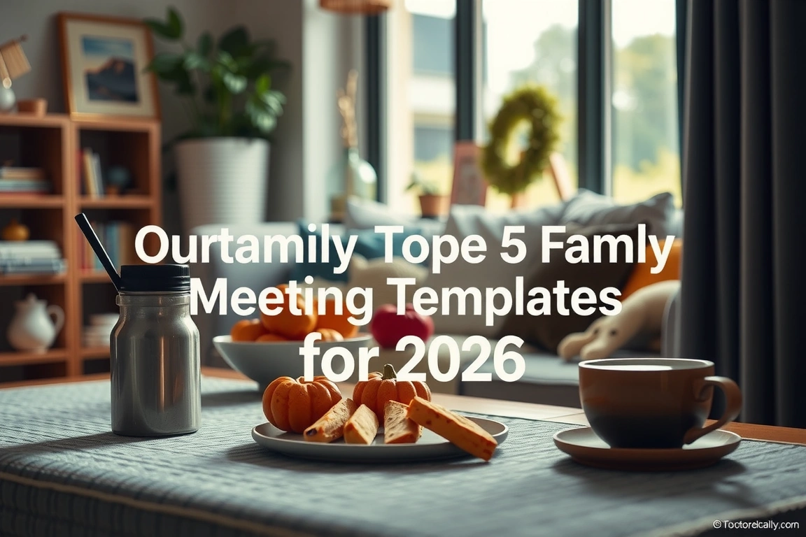 Our Top 5 Family Meeting Templates for 2026 — Best Family Meeting Templates for Organized Households in 2026