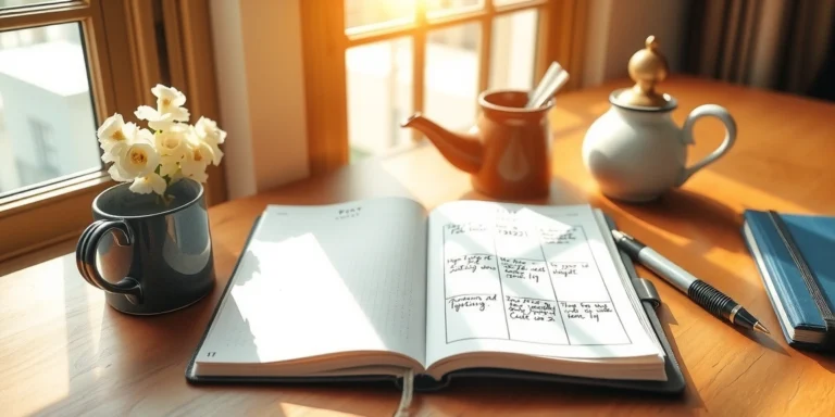 Illustration for Best Weekly Bullet Journal Spreads for Productivity
