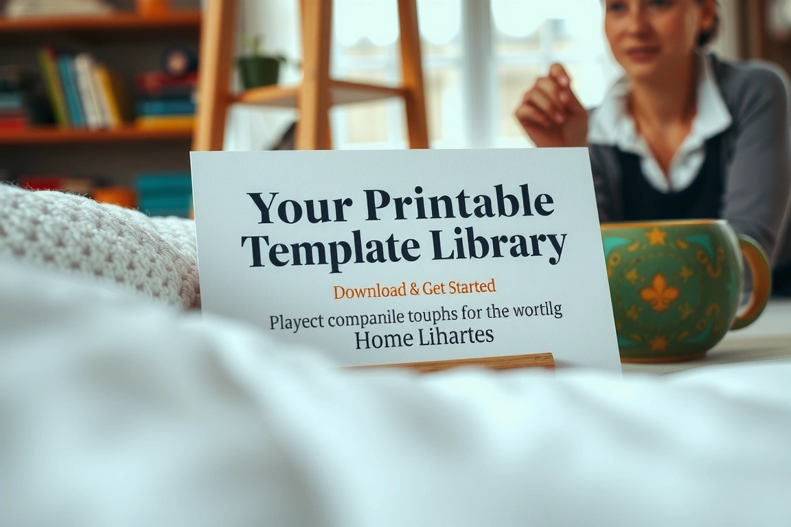 Your Printable Template Library: Download & Get Started — Family Meal Planning Templates: Simple Weekly Schedules for Busy Parents 2026