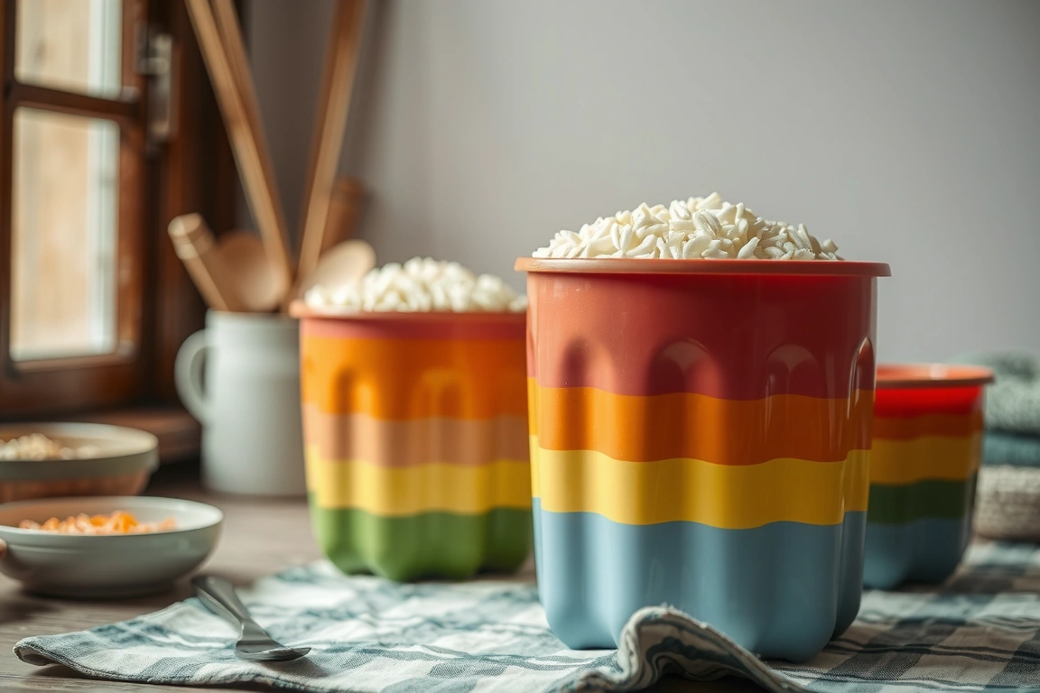 Rainbow Rice Bin – The Classic Starter — How to Create 10 Affordable Sensory Bins for Toddlers