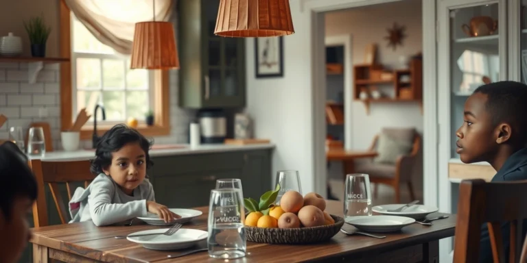 Illustration for Start Tech-Free Family Dinners With This Realistic Guide