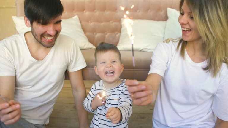 A bright lifestyle photo depicting simple family habits strengthen connection and spark daily joy.